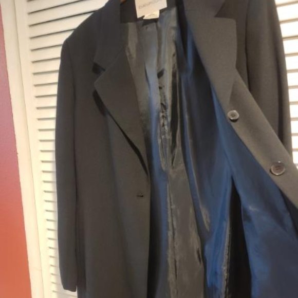 Evan-Picone 3 Pc Suit. Black Blazer Duster Jacket, pencil skirt & pants size 10. - Picture 9 of 14